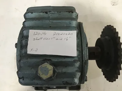 Cleveland 25C Series AF35  Worm Gear Reducer ratio: 40:1