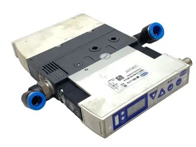 Used Schmalz Compact Vacuum Ejector, 24VDC 10.02.02.0333 Vacuum Pumps Michigan US | Maverick Industrial Sales #1395101