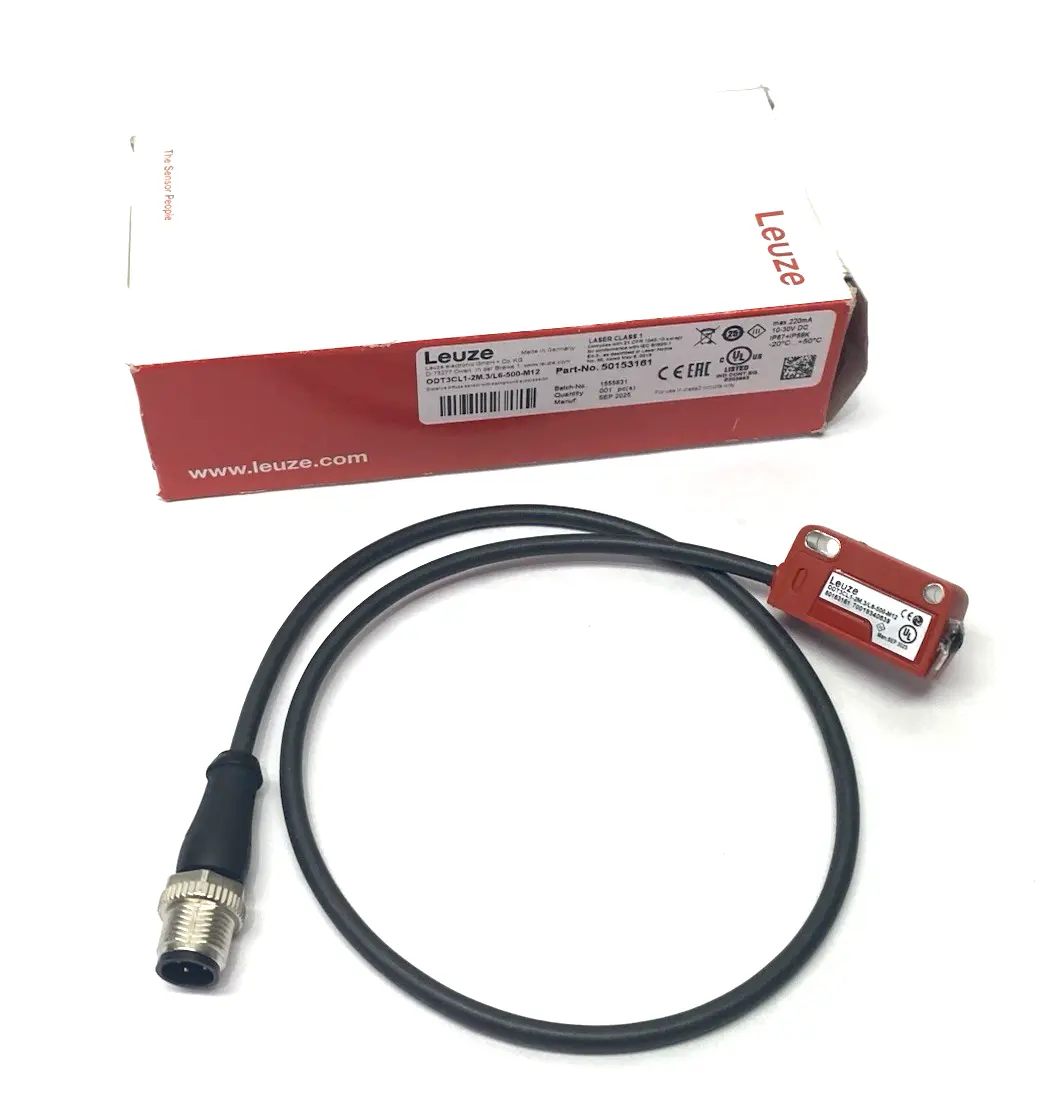 New | in-Stock Leuze Distance Diffuse Sensor, Background Supp. 50153161 Photoelectric Sensors Michigan US | Maverick Industrial Sales #1390563