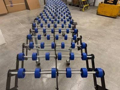 GLOBAL INDUSTRIAL 24" Portable Flexible Conveyor Conveyors | Global Machine Brokers, LLC (7)