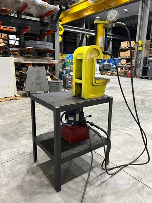 Enerpac C Frame Bench Press, 3/4 HP