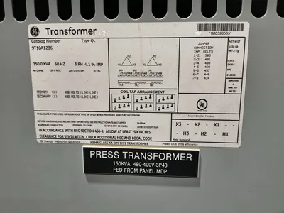GE 9T10A1236 Transformers | ESS Industrial Equipment Sales (6)