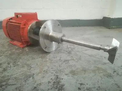 Stainless steel portable mixer
