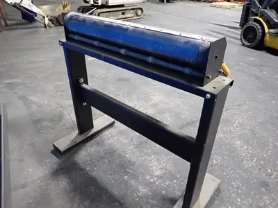 Used DURO DYNE PV1 / 43005 Plate Bending Rolls including Pinch Ohio US | HGR 24 #776768