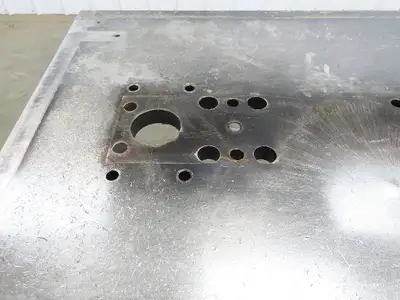 1-1/8" Steel Top Machine Base Welding Table Work Bench 50"W 30"D 34-3/4"H