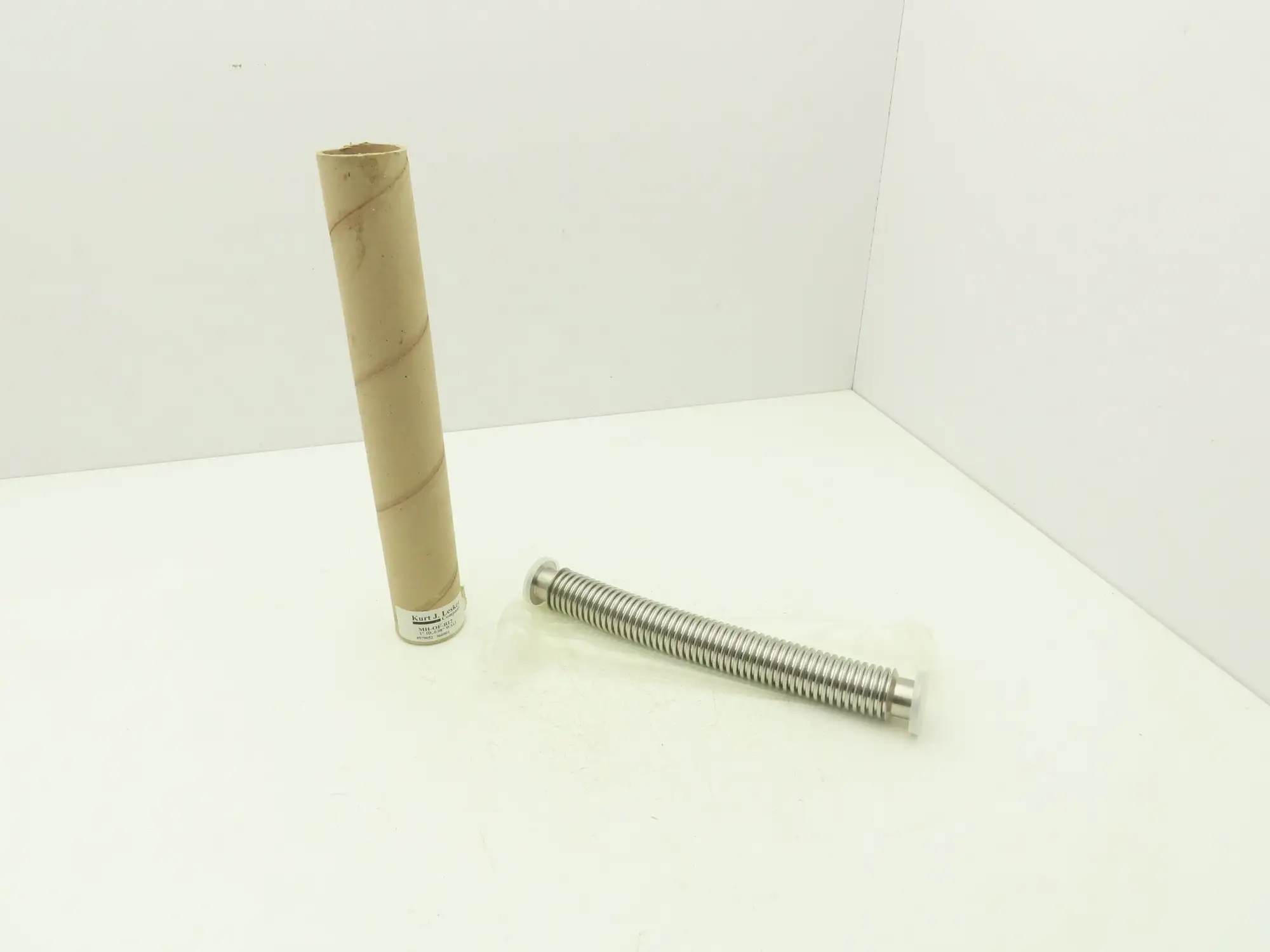 Kurt J. Lesker 1"ID Hydraulically Formed Bellows 0.08" Wall Flanged NW 25 ISO-QF