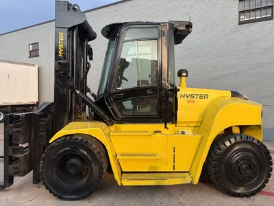 Used 2016 HYSTER H210HD Internal Combustion Forklifts: Pneumatic Tire Texas US | 4K Lift Co #1503958