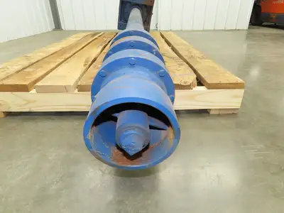 Vertical Turbine Pump 3-Stage 76"L Immersion 92"OAL  (Rebuilt)