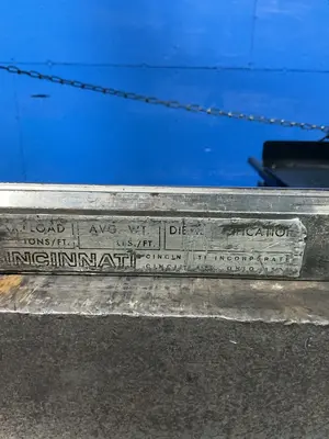 USED CINCINNATI 135 CB X 10 FT
