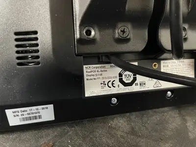 Used NCR Corp Used NCR POS 5915-1315-9090 Touch Display Monitor XL Series 5915-1315-9090 Automation Control (HMI) Illinois US | Falcon Restaurant Supply #1376207