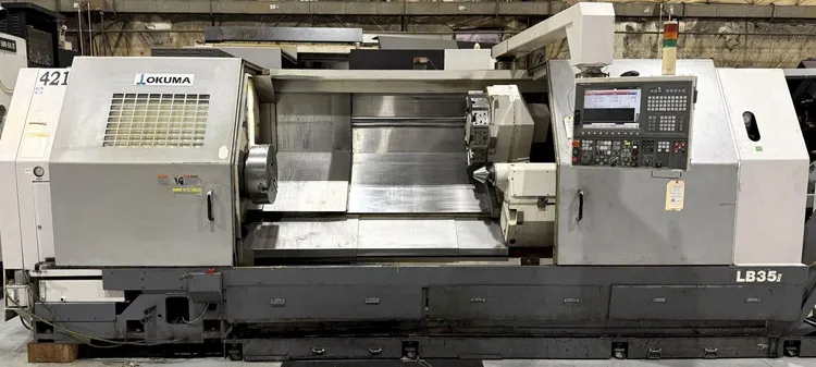 Used 2011 OKUMA LB-35II CNC Lathes Arizona US | Midstate Machinery #200779