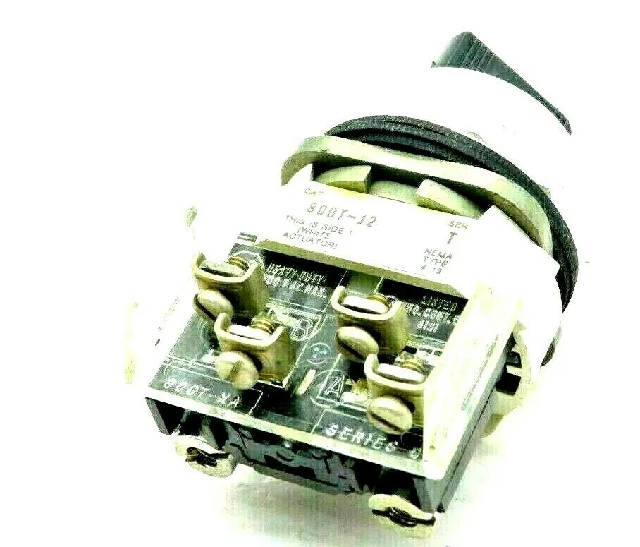 USED ALLEN BRADLEY 800T-J2 SELECTOR SWITCH SERIES T 800TJ2
