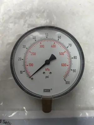 USED WIKA 0-100