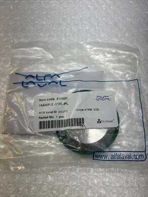 NEW Tri-Clover 16AMP-2-316L-PL