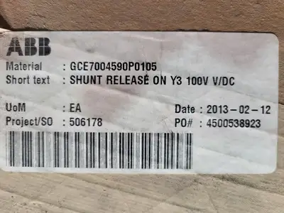 New | in-Stock ABB 16016G30 Misc Electrical & Power Parts British Columbia CA | Lenmark #253153
