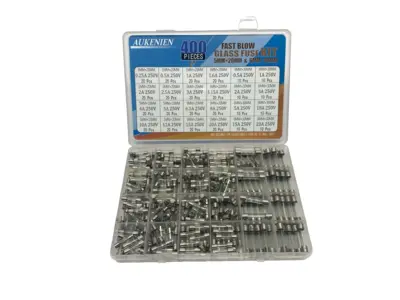 USED AUKENIEN AUKENIEN 24VALUES 400PC FAST BLOW FUSE KIT