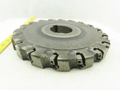 Dijet HSM12.18-10432L 12" Indexable Face Shell Mill LH 76mm Arbor 18 Flute