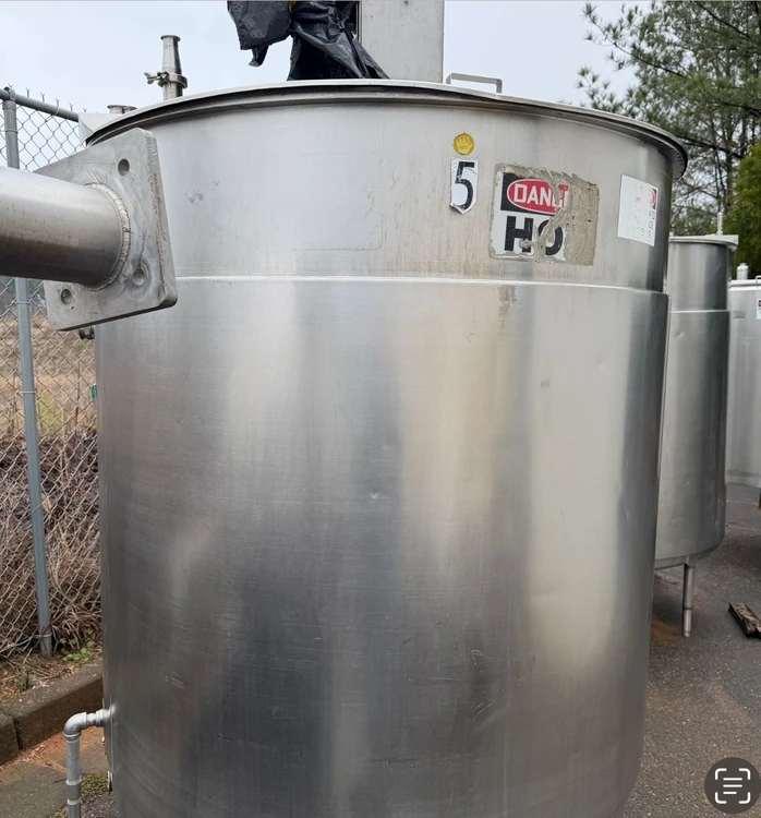 Used Groen 800 Gallon Kettle Stainless Steel Tanks Georgia US | Athens Packaging & Processing #914810