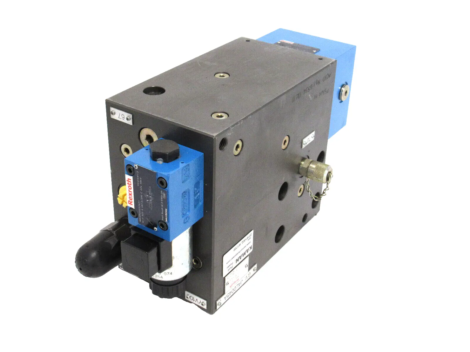 NEW REXROTH R900912702 VALVE BLOCK LFA32E-71/CA20DQMG24F 108733 R90052621