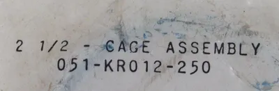NEW LOT OF 4 MILLER 051-KR012-250 CAGE ASSEMBLY 051KR012250