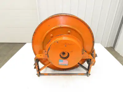 Hannay Reels 716-19-20C SR Retractable Industrial Air Hose Reel 1/2" X 52'