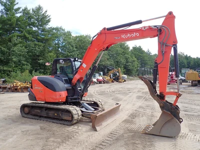 Used 2021 KUBOTA KX080-4S2 Crawler Excavators Massachusetts US | Brookside Equipment Sales #1422159