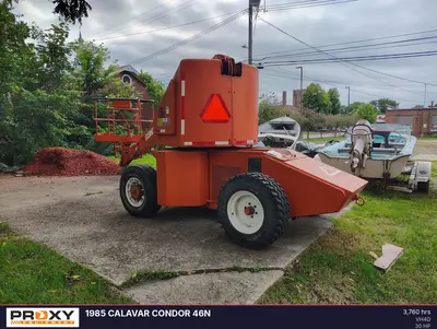 Used 1985 CALAVAR CONDOR 46N Telescopic Boom Lifts Michigan US | Proxy Equipment #1426064