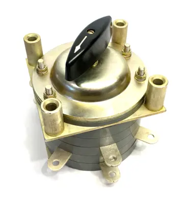 USED ELECTROSWITCH CLASS 20SR SNAP-ACTION ROTARY SWITCH 2-4 POSITION, UP TO 8 POLES