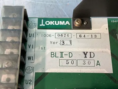 Used OKUMA 100606266413 / BLIID 5030A Servo Drives Ohio US | HGR 24 #1406111