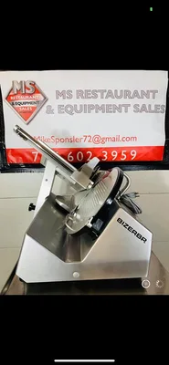 2017 Bizerba GSP-H Manual Gravity Feed Deli Slicer Fully Refurbished Tested & Working