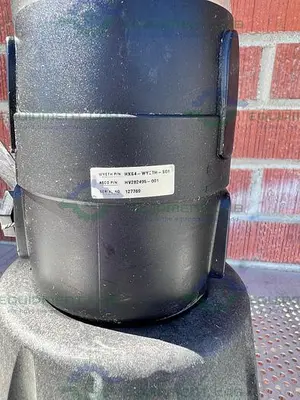 USED ITT PURE-FLO A216 DIAPHRAGM STAINLESS STEEL VALVE 1.5" W/ ASCO VALVE POSITIONER