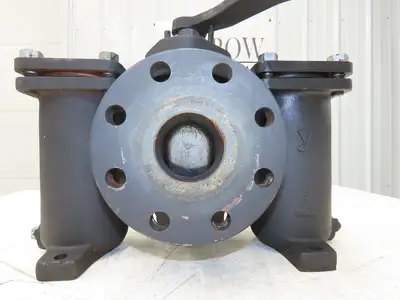 Yoshitake SW-10 Duplex Basket Strainer Hydraulic Filter 80A 3" Flanged