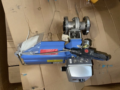 Neles Jamesbury 1.5" Ball Valve with Pneumatic Actuator New Storeroom Spare