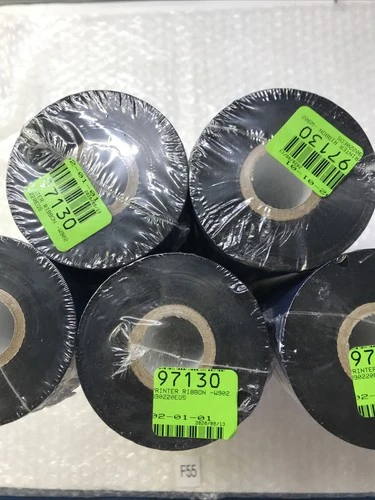 (Lot of 5) 8.66" Ribbons for Zebra Printers ????? Unbranded# W9 Phase2 !