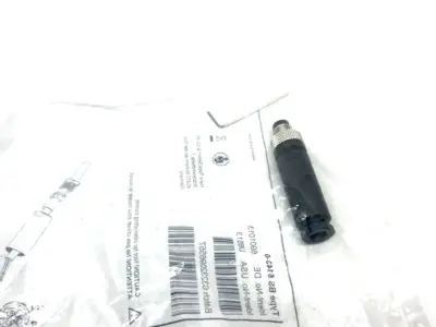 NEW TURCK FIELD WIREABLE CONNECTOR MALE 4-PIN M8, U6513, 6901013