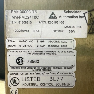 USED MODICON MM-PMD-24T0C