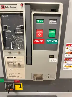 Magnum DS Power Distribution Center (PDC) Switchgear 4000 Amp Main 600 Volts