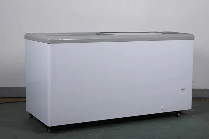 168-0048 FDF20CF 60" Sliding Glass Self Contained Chest Freezer