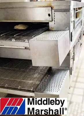 Middleby Marshal PS570 Gas double stacked conveyor pizza ovens
