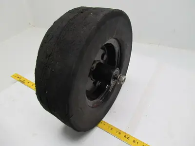 Tennant 7200 Solid Tire Assembly W/3 Bolt Hub 11-5/8 Dia X 3-3/4" wide