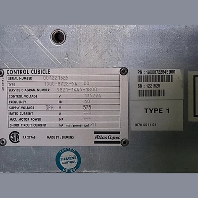 USED 2009 ATLAS COPCO GA315