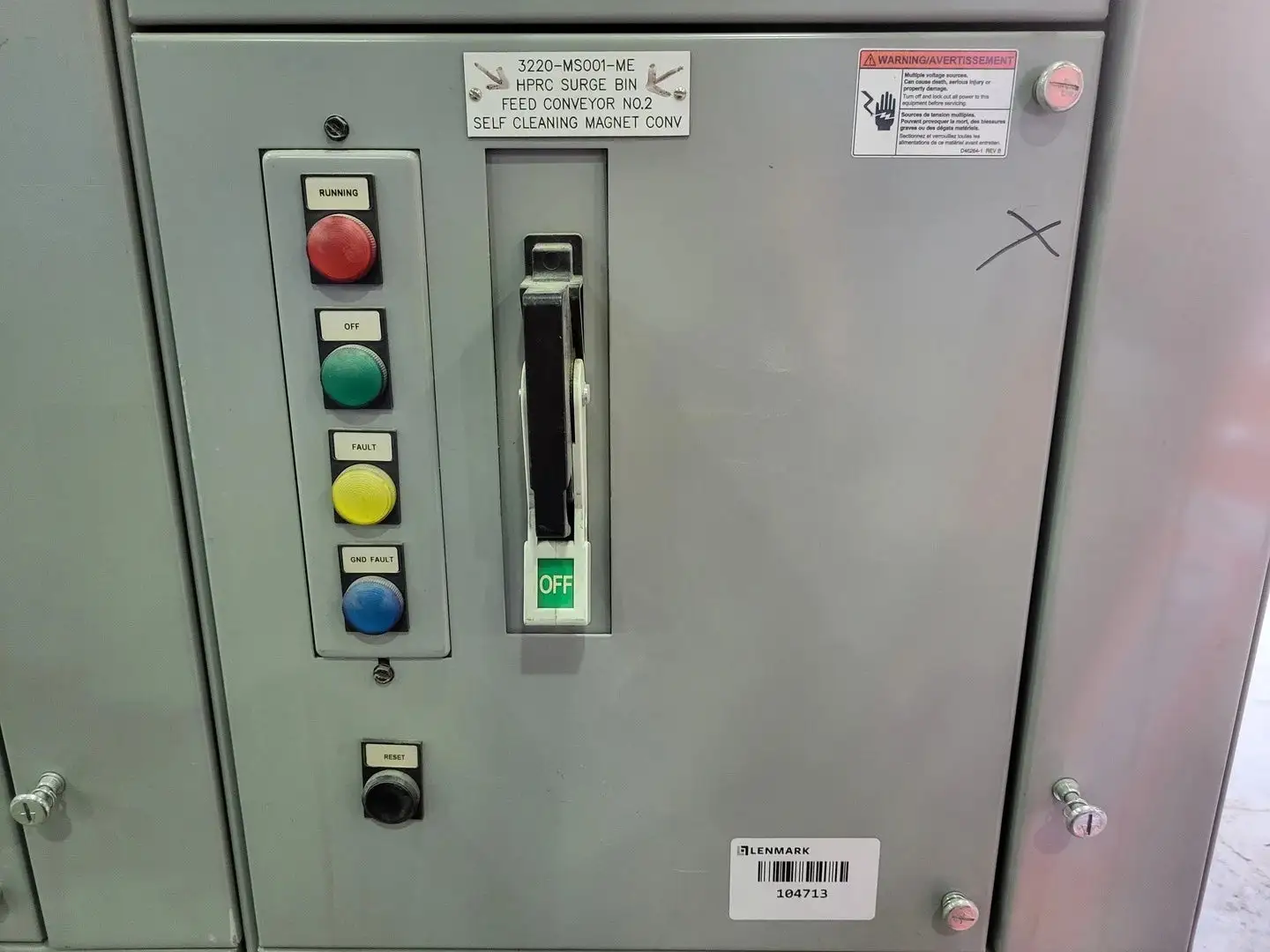 Full Voltage Non-Reversing MCC Bucket Size 1
