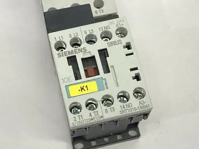 Used Siemens Contactor Starter Combination 1.1-1.6A 400VAC 24VDC Starters Michigan US | Maverick Industrial Sales #1401909