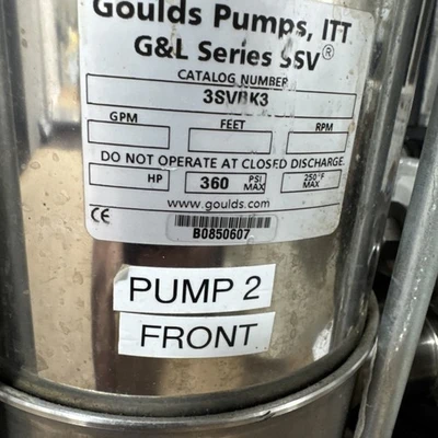 USED Goulds 3SVBK3