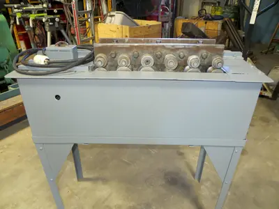 22 Ga Flagler Pittsburgh Portable Rollforming Machine w/ Drive Cleat