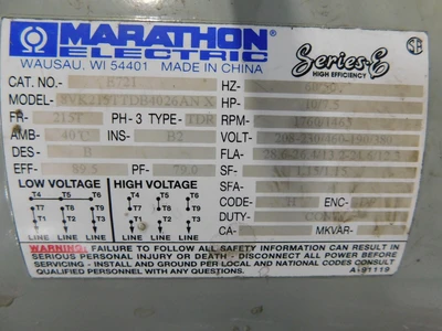 Used HORLICK 282PDL1503 Generators Ohio US | Equipment Recovery Corp. #1330536