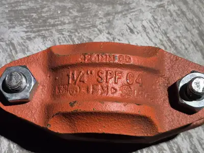 1-1/4" Mechanical Pipe Coupling SPF C4
