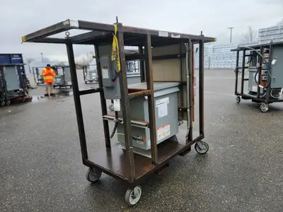 75 kVA Temporary Power Distribution Cart 600V Pri. 208Y/120V Sec.