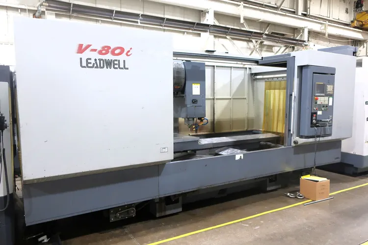 Used 2010 LEADWELL V-80I Vertical Machining Centers Illinois US | CNC EXCHANGE 12 #60298
