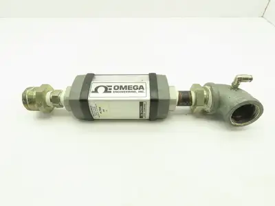 Omega HFL7922A In-line Flowmeter SCFM 70 Deg F 1000 PSI Max HFL